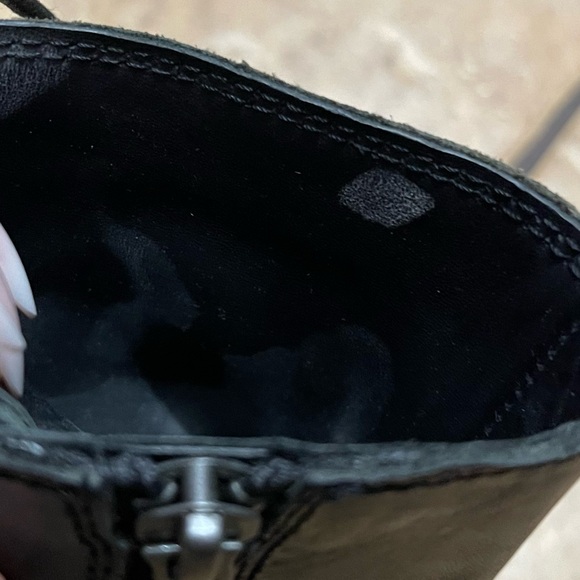 ANN DEMEULEMEESTER | Black Leather Combat Boots Size: 38 - Picture 10 of 10